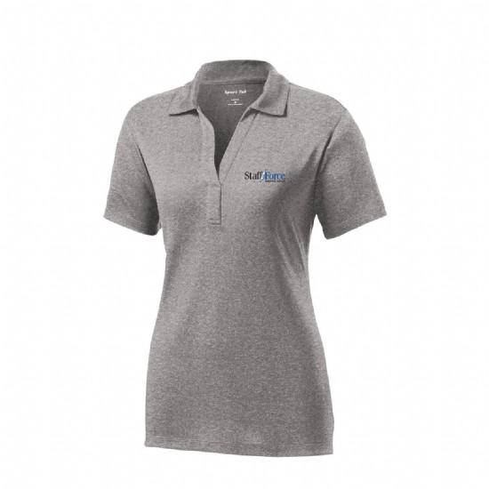 Sport-Tek Ladies Heather Contender Polo #3