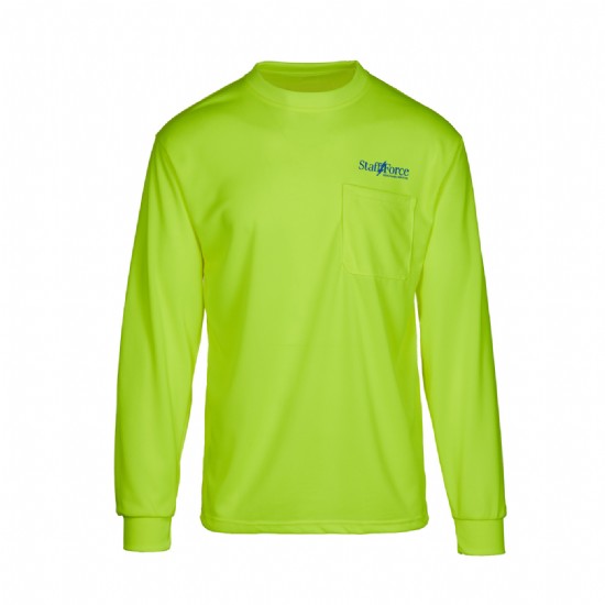 Hi-Viz Moisture Wicking Long Sleeve T-shirt