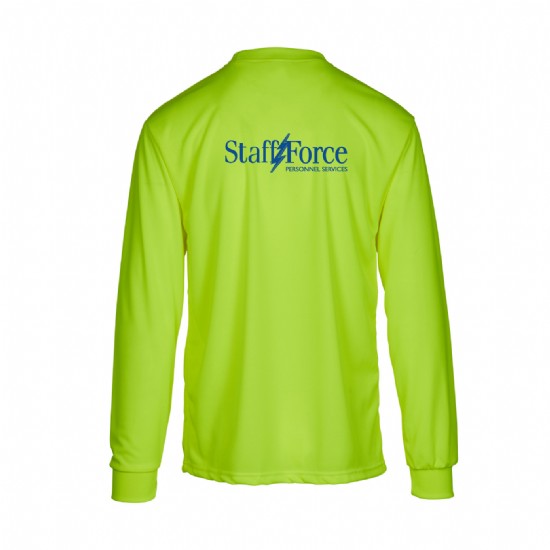 Hi-Viz Moisture Wicking Long Sleeve T-shirt #2