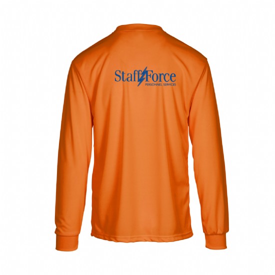 Hi-Viz Moisture Wicking Long Sleeve T-shirt #2