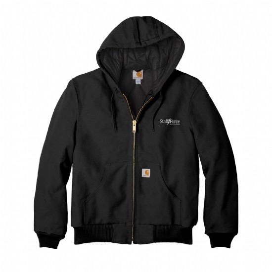 Carhartt Quilted-Flannel-Lined Duck Active Jacket #2