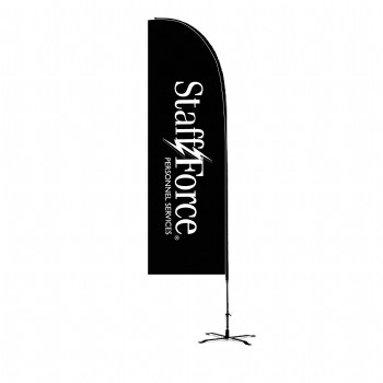 9ft Standard Advertising Flag-Concave