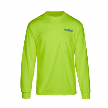 Hi-Viz Moisture Wicking Long Sleeve T-shirt