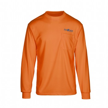 Hi-Viz Moisture Wicking Long Sleeve T-shirt